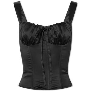 Miaou Agnes satin corset